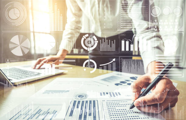 istock Big Data Technology for Business Finance Concept. 1204099742
