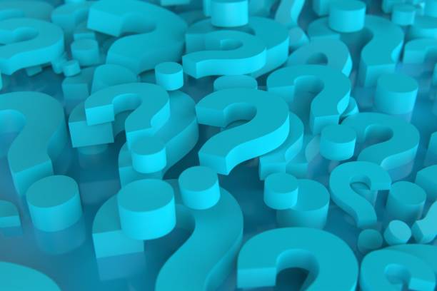 istock Blue Question Marks Background stock photo 1204102469