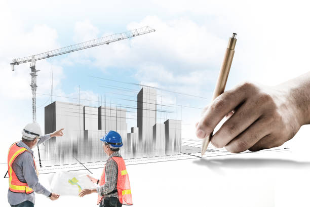 istock City civil planning and real estate development. 1204102895