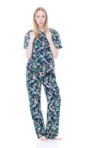 istock Caucasian young women wearing pajamas 1204106465