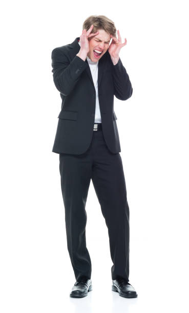 istock Caucasian male wearing shirt 1204107220