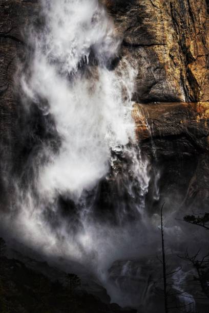 istock Flowing water of Yosemite falls 1204107795