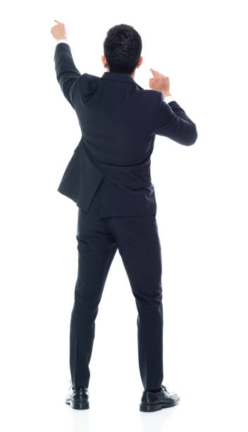 istock Chinese ethnicity young male presenter standing 1204112600