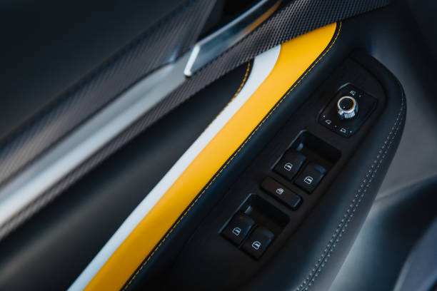 istock Interior of modern car 1204119526