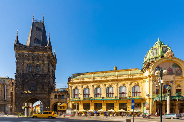 istock Medieval Powder Tower in Prague 1204120758