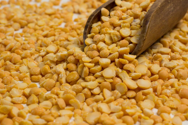 istock Yellow peas source of natural protein, vitamins and minerals 1204123061