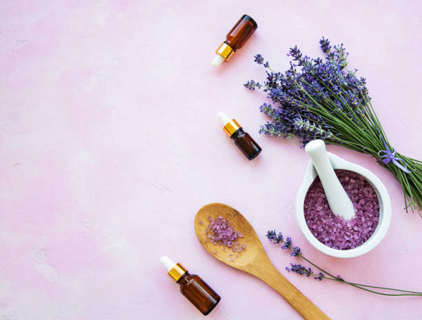 istock flat lay composition with lavender flowers and natural cosmetic 1204127992
