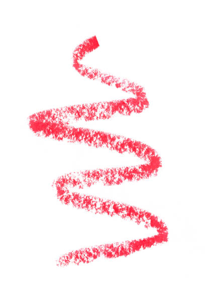 istock Lipstick Liner Pencil Squiggles isolated on white background 1204129477