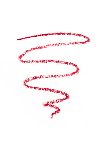 istock Lipstick Liner Pencil Squiggles isolated on white background 1204129595