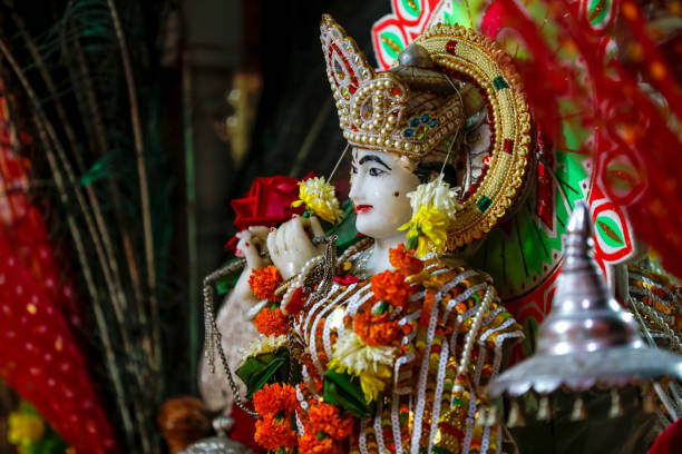 istock Decorative Lord shri Krishna sculpture 1204132162