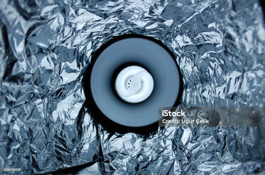 Glühbirne - Lizenzfrei Aluminium Stock-Foto