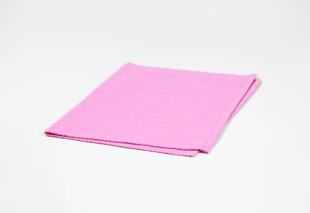 istock Ribbed pink placemat 1204135354