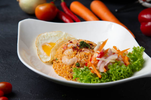 istock nasi goreng, traditional fried rice 1204143171