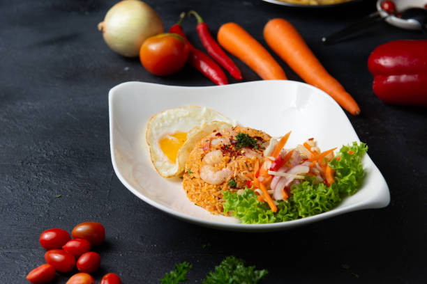 istock nasi goreng, traditional fried rice 1204143255