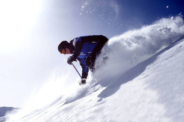 istock Extreme skiing in St. Anton, Austria 1204147019
