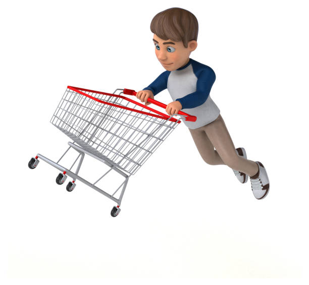 istock 3D cartoon character fun teenager 1204156984