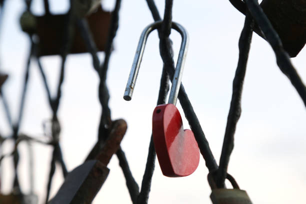 istock Heart symbol of love lock 1204158390