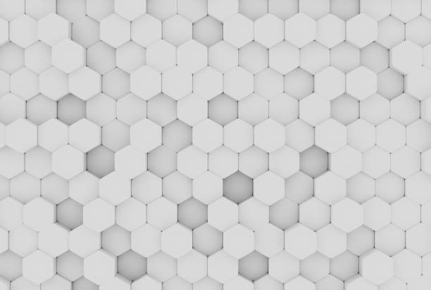 istock Chaotic Cubes Wall Background. Panorama with high resolution wallpaper. 3d Render Illustration 1204160215