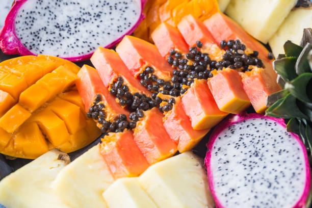 istock Assortment of Tropical Fruits 1204161793