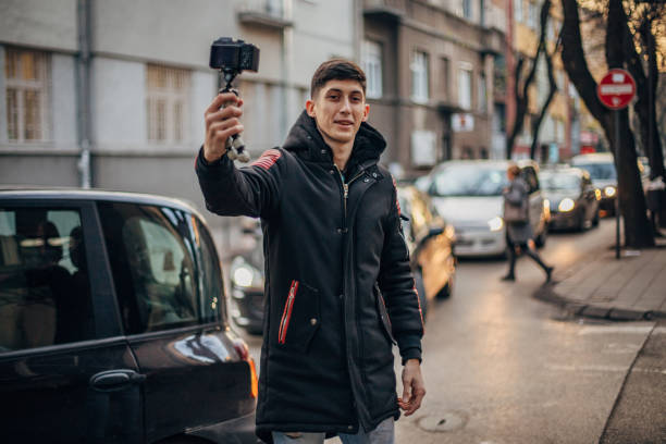 istock One young teenage boy vlogging 1204161913