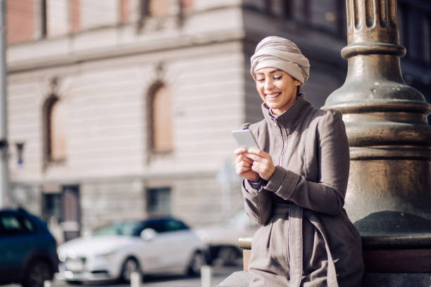 istock Woman wearing arabic clothing 1204168855