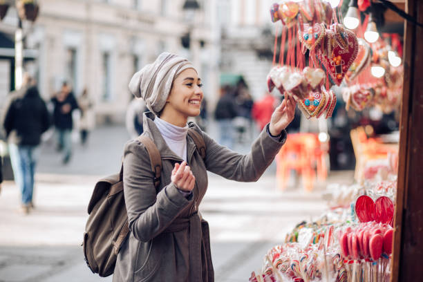 istock Woman searching for souvenirs 1204169074