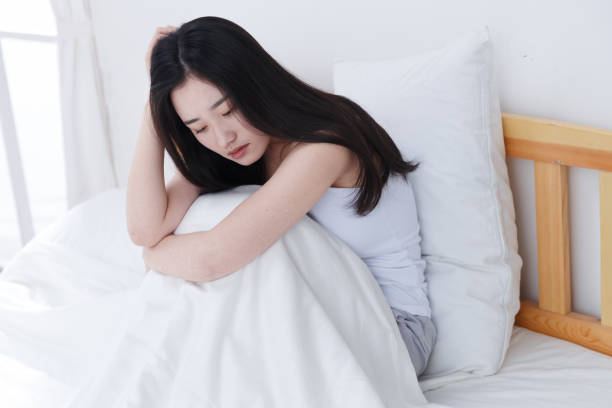 istock A young woman in low spirits 1204169565