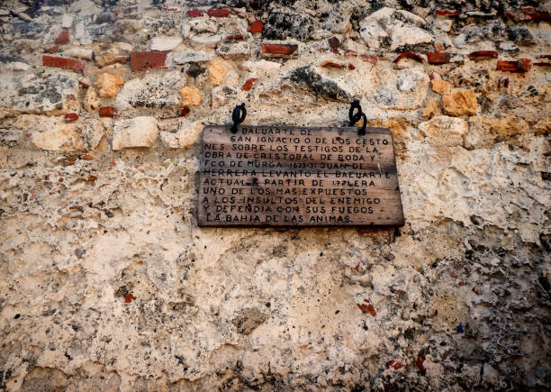istock Baluarte de Santa Catalina fortification sign 1204172478
