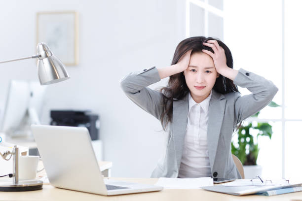 istock A dejected business woman 1204172841