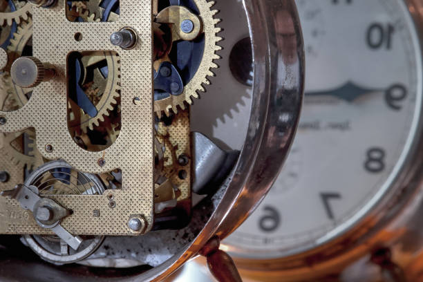istock A mechanical alarm clock mechanism 1204177872