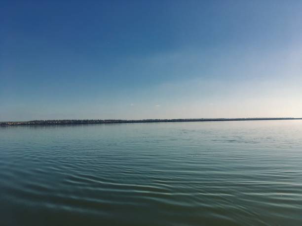 istock Calm lake in the evening 1204178789