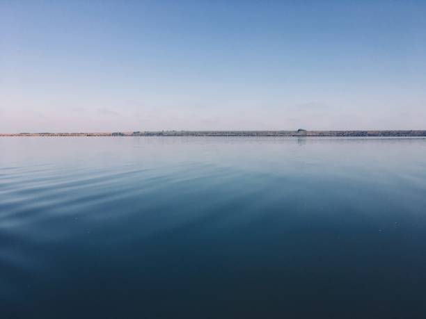 istock Calm lake in the evening 1204178916