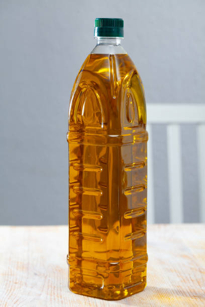 istock Bottle with vegetable oil 1204183503