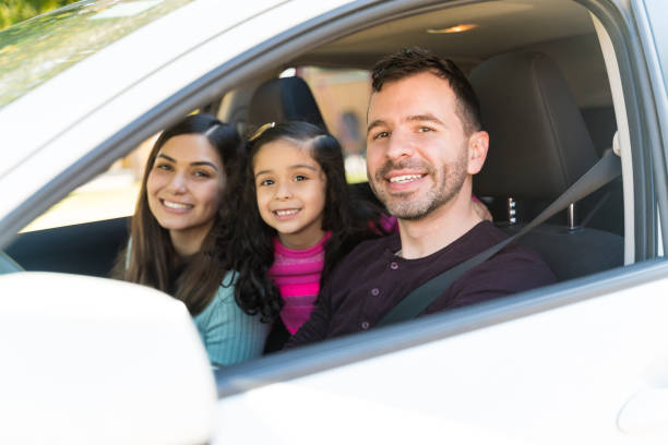 istock Happy Family Going For Picnic 1204183556