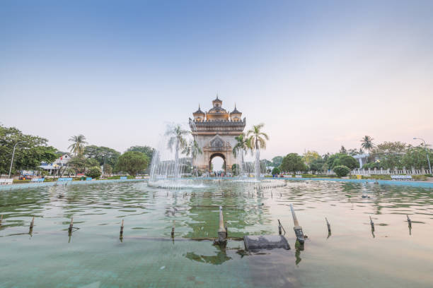 istock Patuxai Monument In Vientiane 1204196415