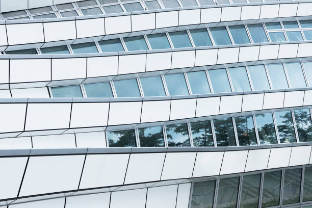 istock Exterior of modern architecture. 1204196902