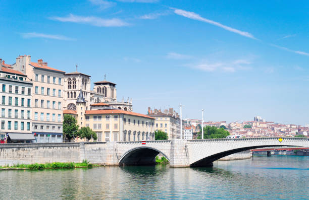 istock Lyon, France in a beautiful summer day 1204199301