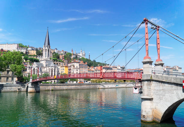 istock Lyon, France in a beautiful summer day 1204199310