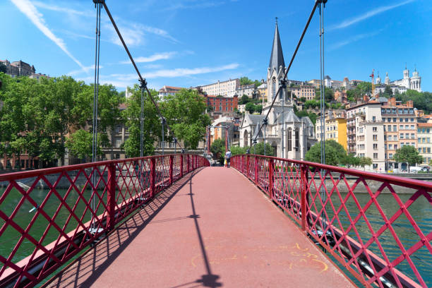 istock Lyon, France in a beautiful summer day 1204199320