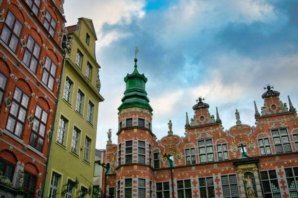 istock Traditional merchants houses, Gdansk 1204200417
