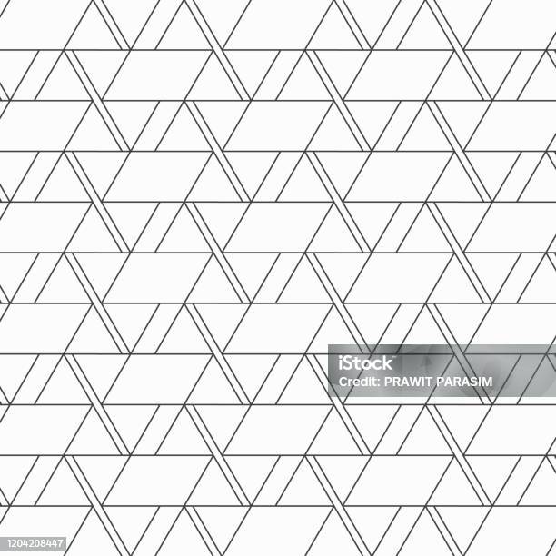 Linear Vector Pattern Repeating Geometric Linear Background Pattern Is ...