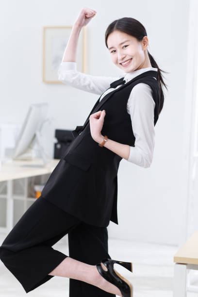 istock Excited business woman 1204220233