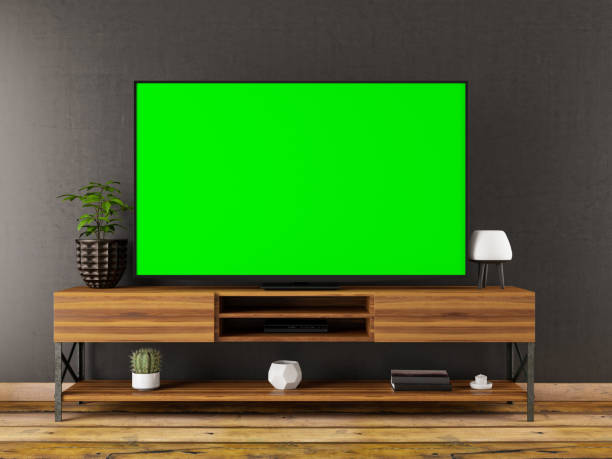 Chroma Key Screen in Living Room