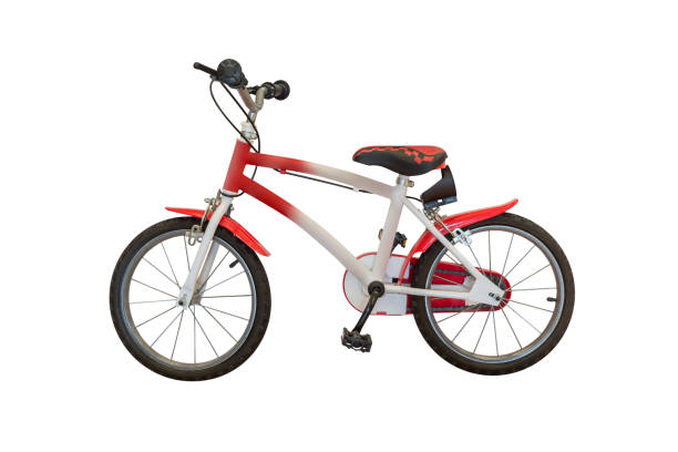 istock red bike isolated on white background 1204221311