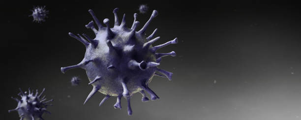 istock New coronavirus 2019-ncov. 3D medical illustration 1204223540