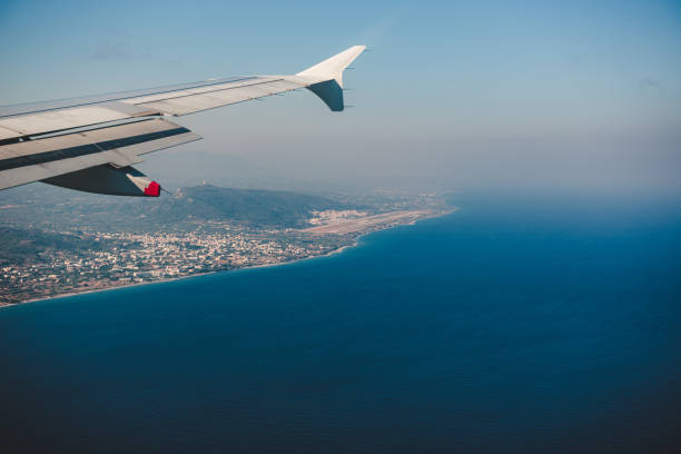 istock Landing to Rhodes island, Greece 1204224712