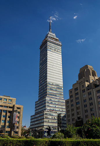 Torre Latinoamericano or the Latin American tower in Mexico City