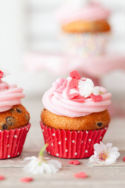 istock Little cupcakes for Valentines Day 1204235971