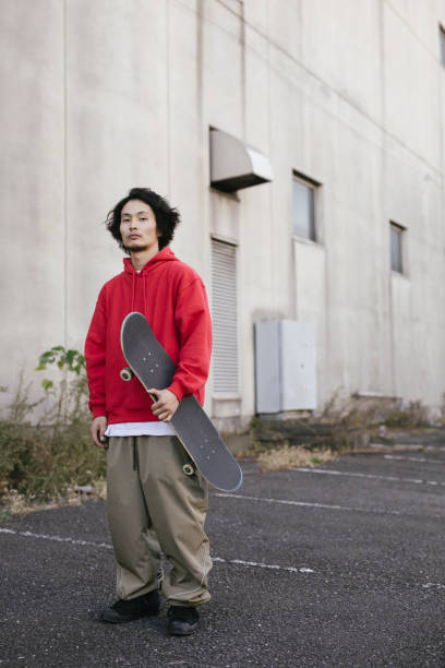 istock Portrait of Asian Skater 1204236363