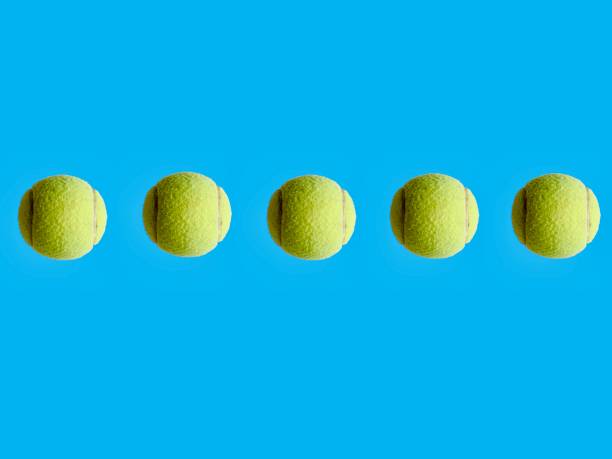 istock Five star rating with tennis balls 1204238957